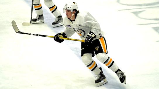 Prospects Challenge: Yager flashing smarts on both sides of puck taken in Buffalo, N.Y. (Penguins)